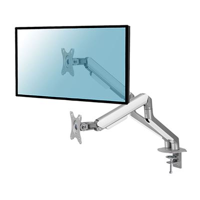 Soporte De Mesa Ultra Ajustable Kimex Para 2 Monitores 17""-32"" Gris