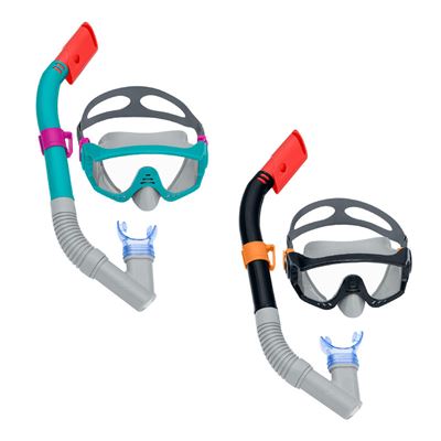 Gafas De Buceo Con Tubo Infantiles Bestway Azul Negro Adulto