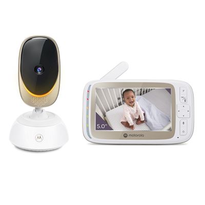 Vigilabebés Con Movimiento Horizontal Y Vertical Vm 85 Connect Video Motorola Nursery