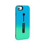 Funda ShockProof Anti-Golpes Vennus Stand case Para iPhone 5 / 5S / SE, Azul / Verde