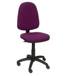 Silla de oficina ergonómica Piqueras y Crespo, Altura Regulable, Tapizado de Bali, Morado