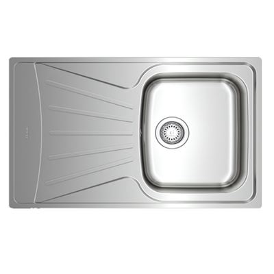 Fregadero Teka Starbright 45 E-xp 1c 1e Izd Inox