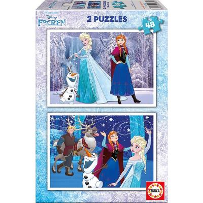 Puzzle 2 X 48 Frozen
