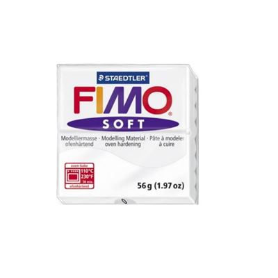 Pasta Staedtler Fimo Soft 56, Blanco