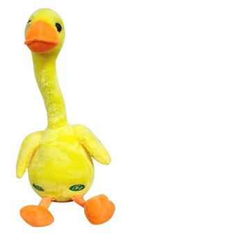 Peluche Interactivo Yellow Duck Repetion Sonidos Canciones Arzopa - 1