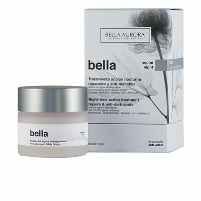 Tratamiento Facial Acción Nocturna Reparador Y Antimanchas Bella Aurora Bella Noche 50 Ml