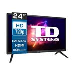 TV LED 24" TD Systems K24DLX14H HD F