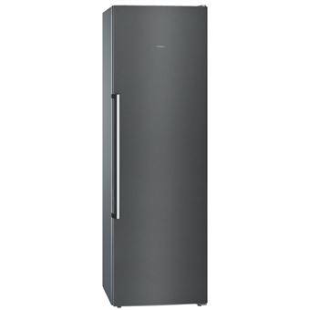 Congelador vertical Siemens GS36NAX3P No Frost A++ acero inoxidable negro