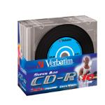 Verbatim CD-R 700MB 48xspd Slim Case