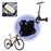 Soporte móvil para bici/moto para teléfono de 4 a 6'' marca Forever, Negro_3