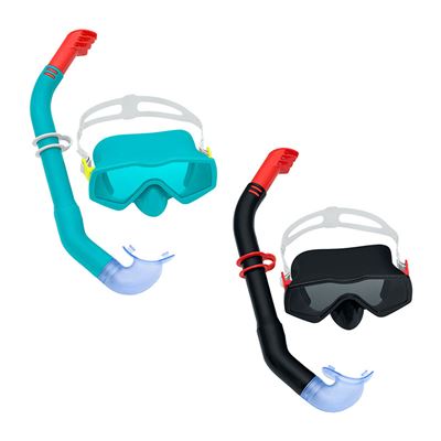 Gafas De Buceo Con Tubo Infantiles Bestway Azul Negro Adulto (1 Unidad)