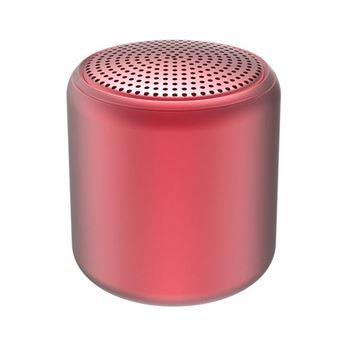 Altavoz Bluetooth Klack inalambrico sonido Hd inpods rojo metalizado - 1