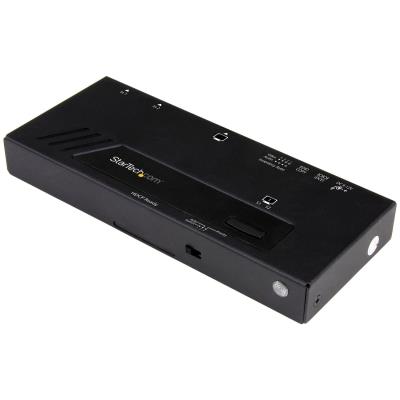 Startech Vs221hd4ka - Switch Hdmi De 2 Puertos (Conmutado Rápido 4K, Detección Automática Y Control Serie)
