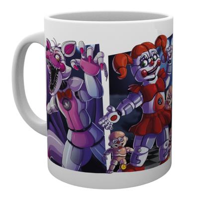 Taza Five Nights at Freddys Sister Location Personajes