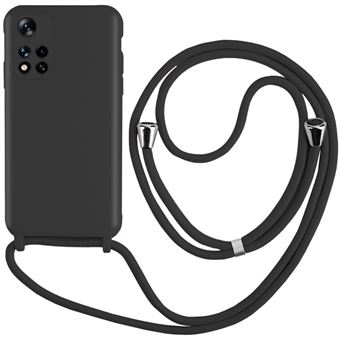Carcasa Cool para Xiaomi Redmi Note 11 Pro Plus 5G Cordón Liso Negro -  Fundas y carcasas para teléfono móvil - Los mejores precios