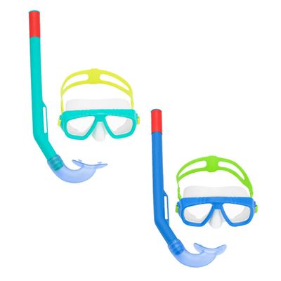 Gafas De Buceo Con Tubo Infantiles Bestway Azul Turquesa