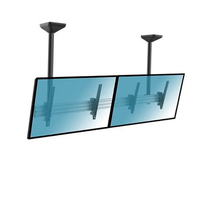 Soporte De Techo Kimex 031-4200k1 2 Pantallas 45""-55"" , Altura 100 Cm