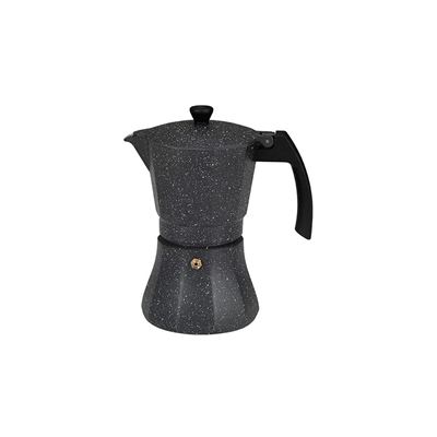 Cafetera Italiana Edm 76136 Inducción 6 Tazas Negro