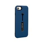 Funda ShockProof Anti-Golpes Vennus Stand case Para iPhone 5 / 5S / SE, Azul Oscuro
