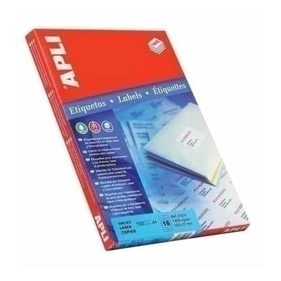 APLI Labels 105 x 70mm - Etiquetas autoadhesivas