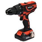 Yato Yt82786 18v rojo negro taladro de impacto con batería ionlitio 20ah 18 40