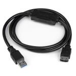 Adaptador StarTech.com Cable de 91cm USB 3.0 a eSATA para Disco Duro o SSD - SATA de 6 Gbps