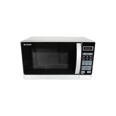 Microondas Sharp R-642 Inw Grill 20l 800w Blanco Y Negro