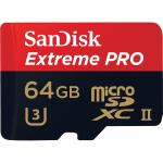 Sandisk Extreme Pro 64GB 64GB MicroSDXC UHS-II Class 10 memoria flash - Tarjeta de memoria