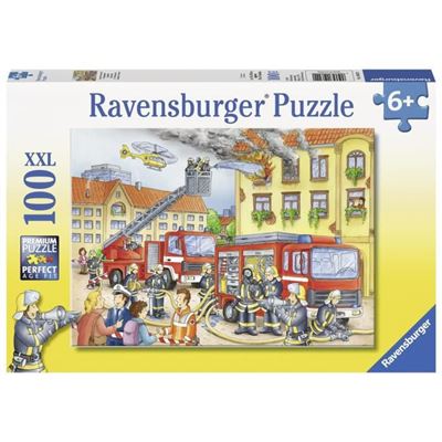 Ravensburger Puzzle 100 p XXL - Nuestros bomberos
