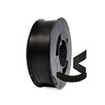 Winkle Filamento Pla 870 1.75mm 3d ingeo color negro azabache bobina impresora 300g