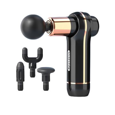 Otros Negro Mini Pistola De Masaje Goserda Portátil Ajustable Alivio Del Dolor Muscular Fatiga