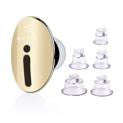 Masajeador De Mano Eléctrico Beautifly Therm Body Revive Golden Dorado 10 Niveles De Intensidad