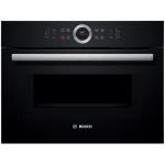 Horno Multifunción con Microondas Bosch CMG633BB1 900W negro