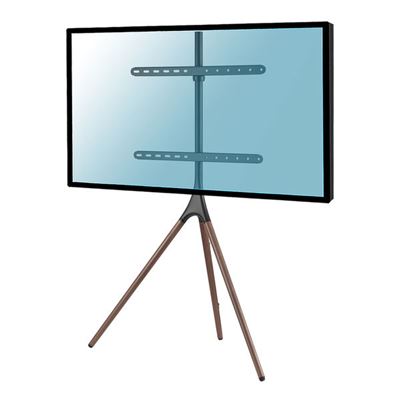 Soporte De Suelo Trípode Kimex 45""-65"" Negro-nogal