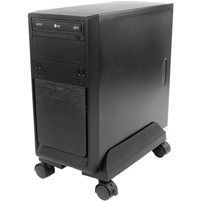 Soporte CPU Donkey PC bajo mesa ajustable ABS 4 ruedas - Muebles y soportes  para equipos - Los mejores precios