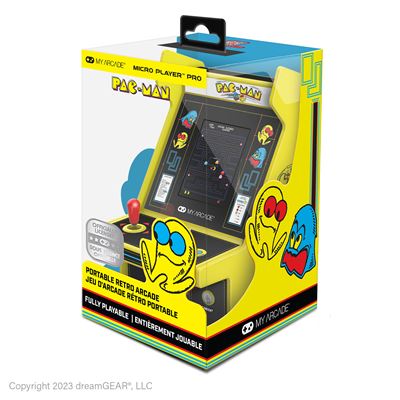 My Arcade Micro Consolas Licencia Micro Player Pro 6.7"" Pac-Man Port. Retro Arcade
