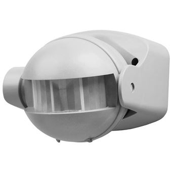 Sensor de movimiento Smartwares, 180° 12 m Gris ES34A