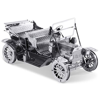 Metal Earth Puzzle 3d coche ford modelo t 1908. rompecabezas maquetas para construir adultos nivel desafiante 9 5 4.6 1908 mms051