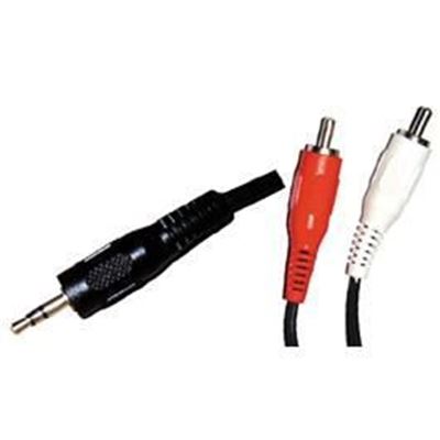Lineaire A200g Jack 3.5mm Cable Macho Estéreo / 2 X Rca Macho 5m00