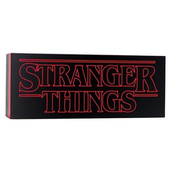 Lampara Stranger Things Logo - 1