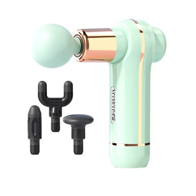 Otros Verde Mini Pistola De Masaje Goserda Portátil Ajustable Alivio Del Dolor Muscular Fatiga