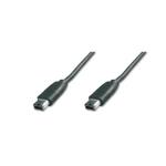 Digitus Assmann Electronic firewire 400 3m 6p negro cable ieee 1394ieee 1394a male connectormale ieee1394 66 3