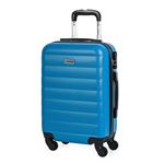 Maleta de viaje trolley 50 cm cabina Itaca 71200 azul cian