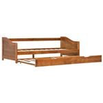 Estructura Sofácama De mover vidaxl 90x200 cm madera pino compatible con marron miel