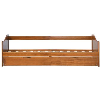 compartir rodear Pase para saber Estructura de sofá cama madera de pino Marron miel 90x200 cm - vidaXL,  Sillones, Los mejores precios | Fnac