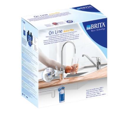 Brita On Line Active Plus - Filtro De Agua- Agua, Bebidas Y Hielos