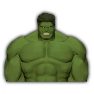Hucha Busto Hulk 22 Cms