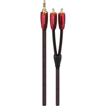 AudioQuest 3m Golden Gate 3.5mm - 2xRCA - cables de audio y video - 1