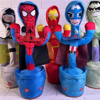 Marvel Peluche Interactivo Spiderman Con Sonidos