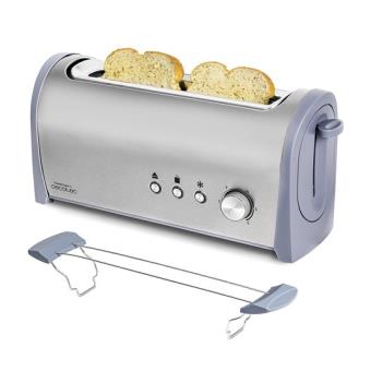 Tostadora de pan Cecotec con capacidad para dos tostadas, Steel&Toast 1L -  Desayuno - Los mejores precios